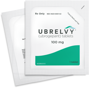 UBRELVY-100mg-pill-sachet